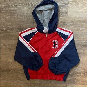 Boston Red Sox kids windbreaker jacket